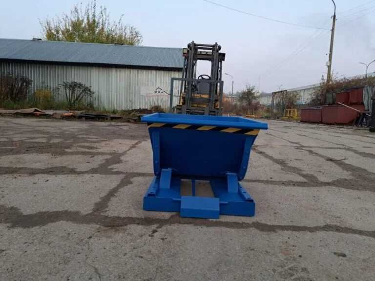 TK MINI 150 Samowyładowczy kontener. Mini pojemnik na odpady PROMOCJA