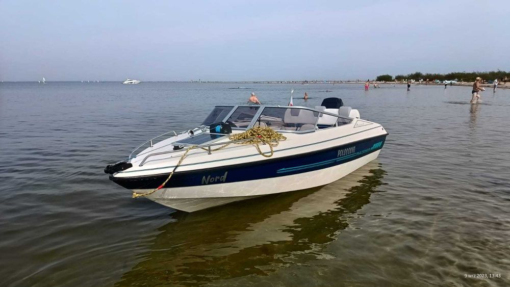 Łódź Motorowa Fletcher Arrow Sport 16   Mercury 90KM + Przyczepa