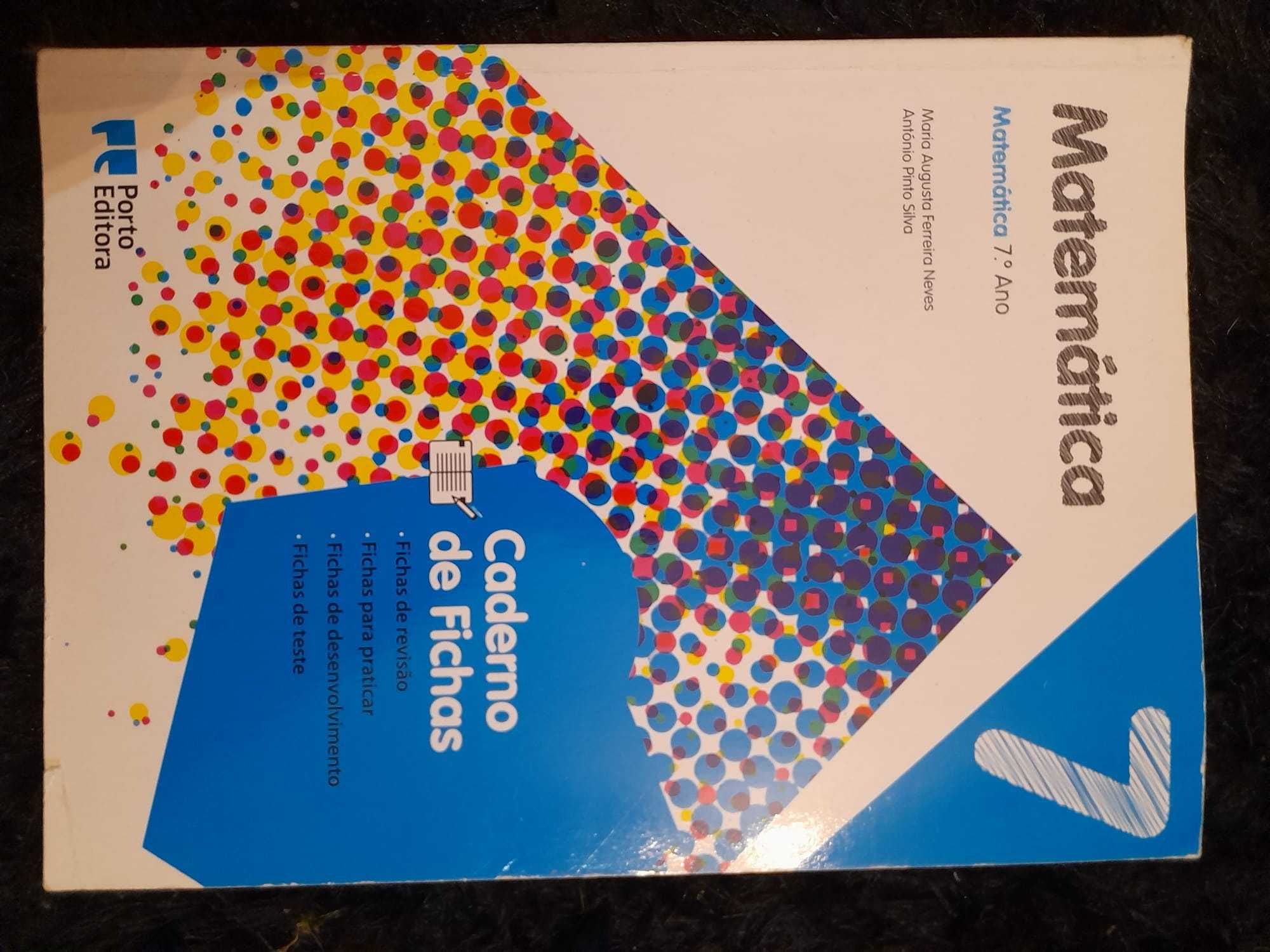 Livros Matemática 7 ano, Porto Editora