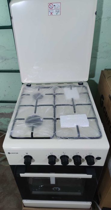 Крутейшая газовая плита новая. Grifon G643X-CAWB3 . Грифон. Нержавейка