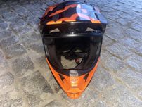 Capacete fox v1  usado