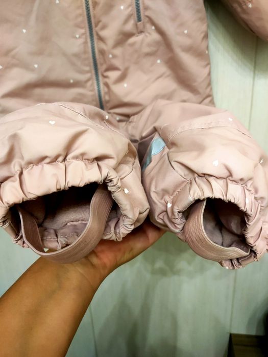 Комбинезон, шапка, перчатки Н&М на девочку  осень-зима 86 рост