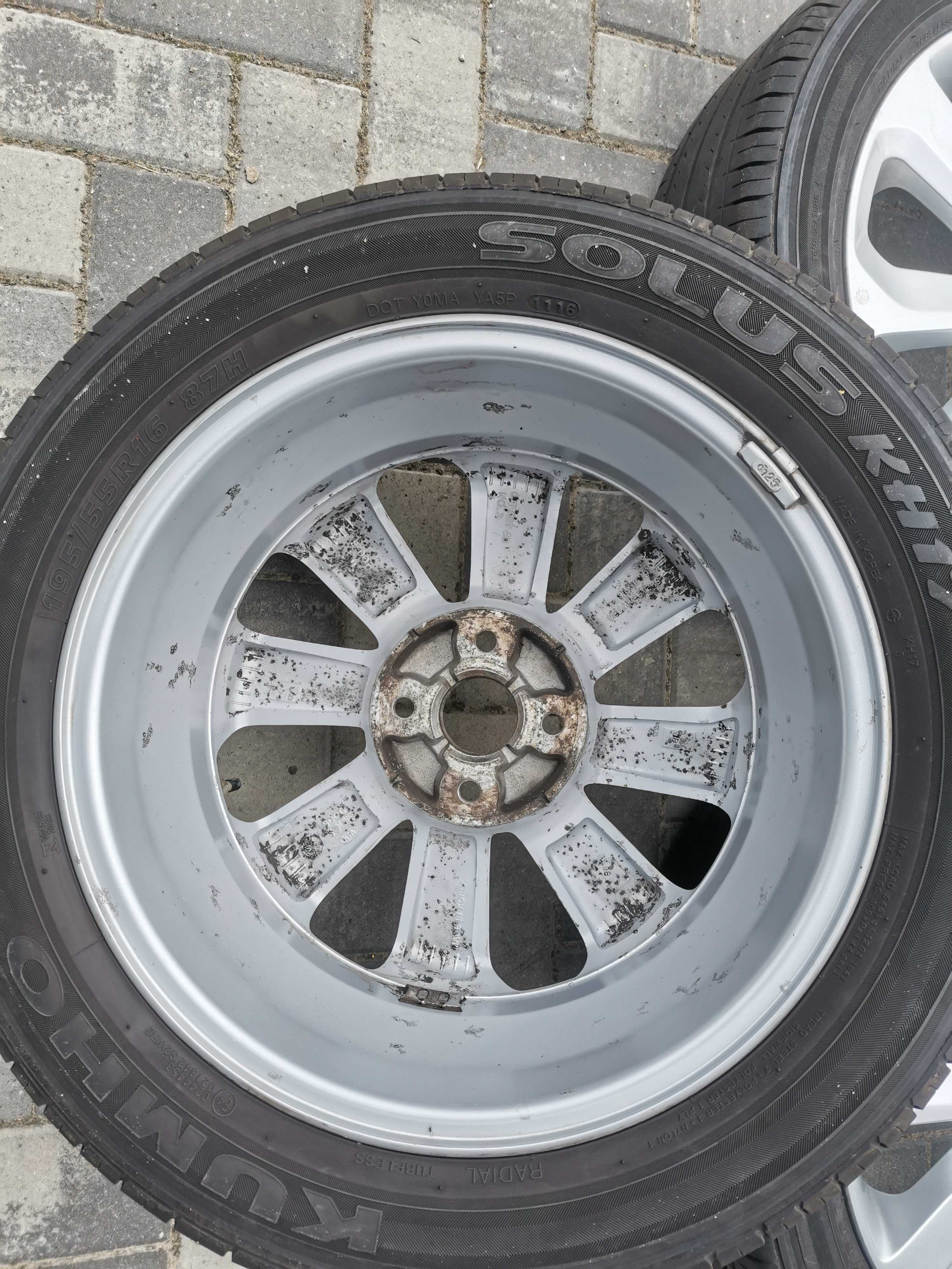 Felgi KIA RIO Picanto 6Jx16H2 4x100 ET43 TPMS