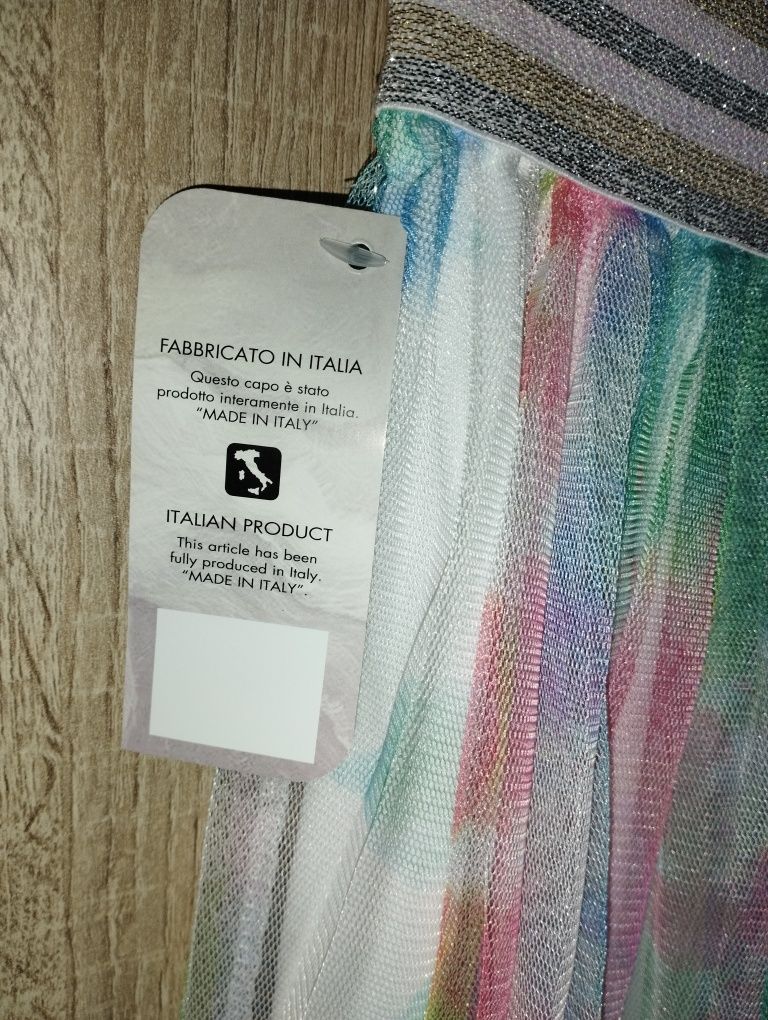 Spódnica tiulowa midi multikolor r. XS, S,M