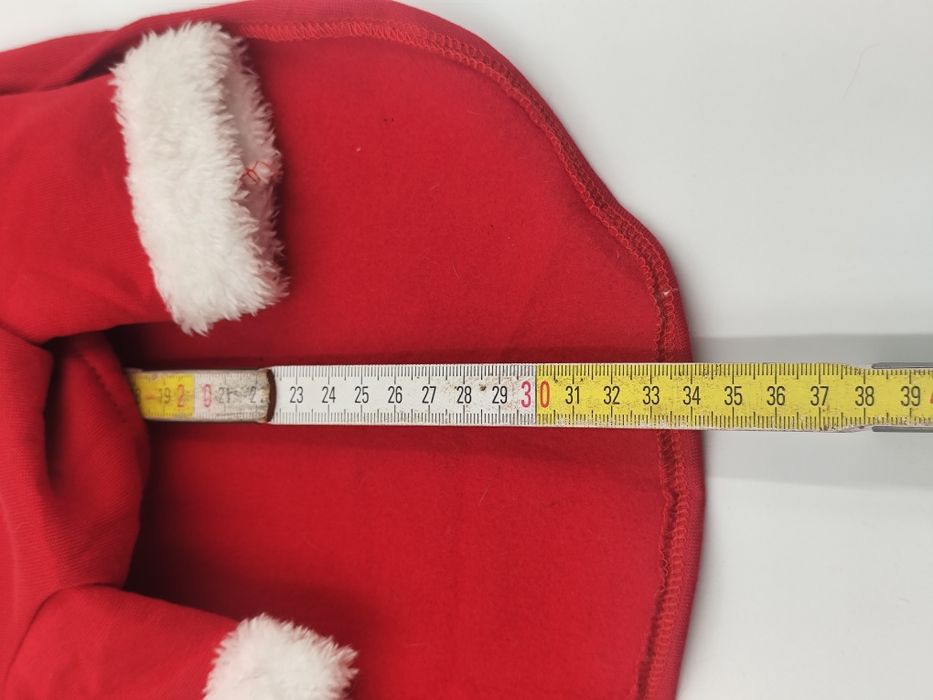 Strój świąteczny Mikołaj dla psa/kota  czapeczka