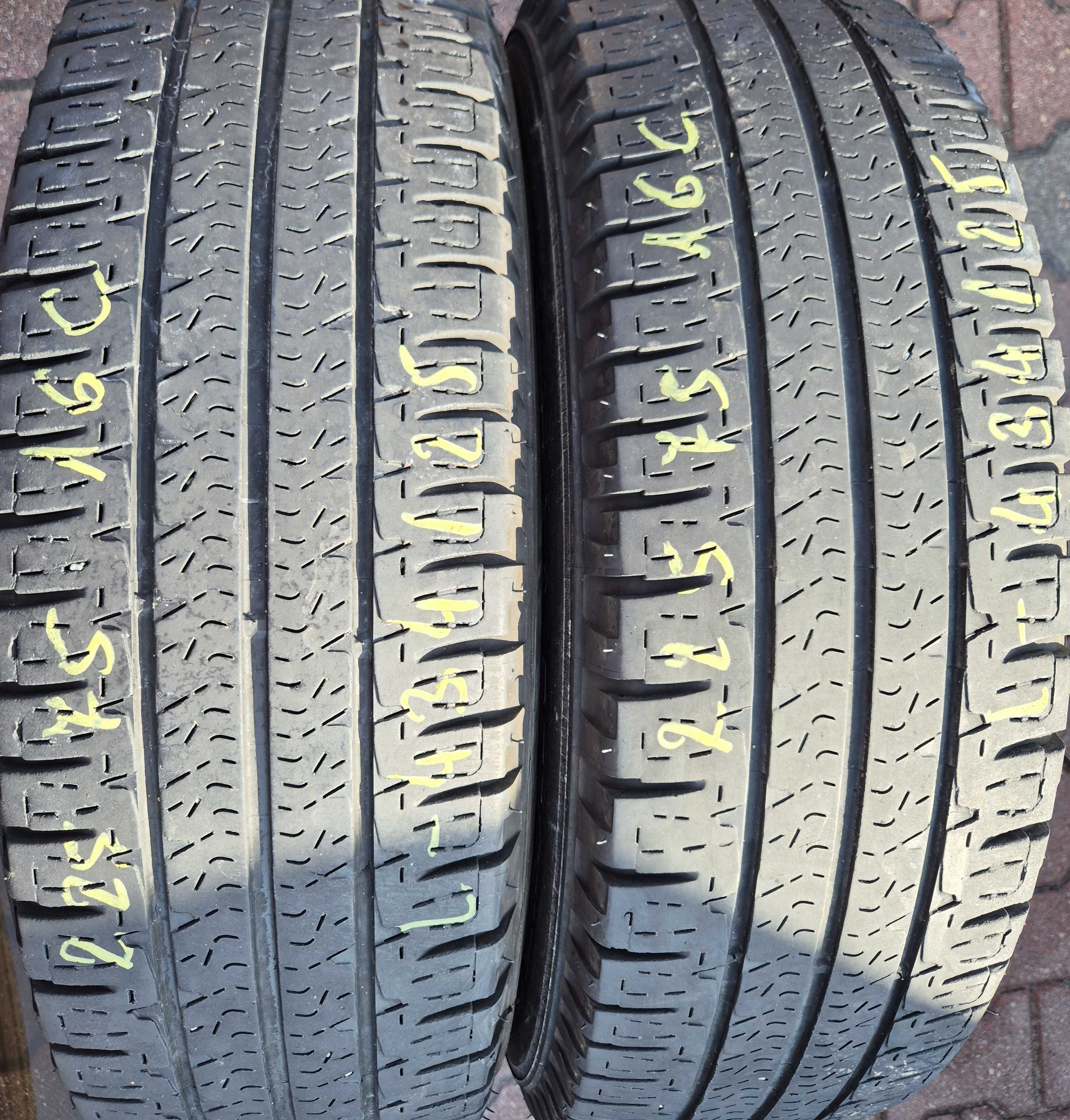 225/75r16C CP (L434/25)006 2szt 6mm 19r AgilisCamping MICHELIN LETNIE