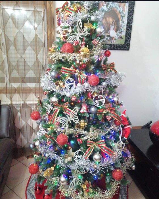 árvore de natal 1,80