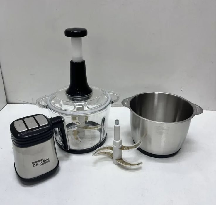 Німецький подрібнювач 3000 Вт! Блендер-подрібнювач 6в1 Zepline ZP-219