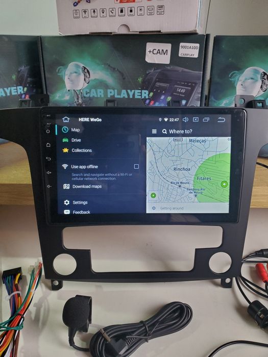 AutoRadio Para Ford S-max-Android 13 -32Gb-64Gb-Carplay Montagem