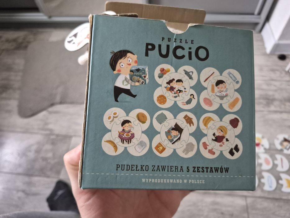 Puzzle pucio Używane Stan dobry