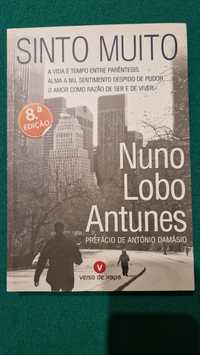 Livro "Sinto muito" de Nuno Lobo Antunes.