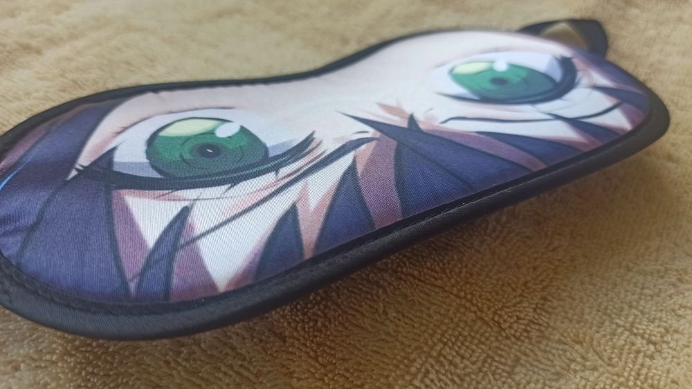 Аниме маска на глаза маска для сна anime девочка глазная повязка