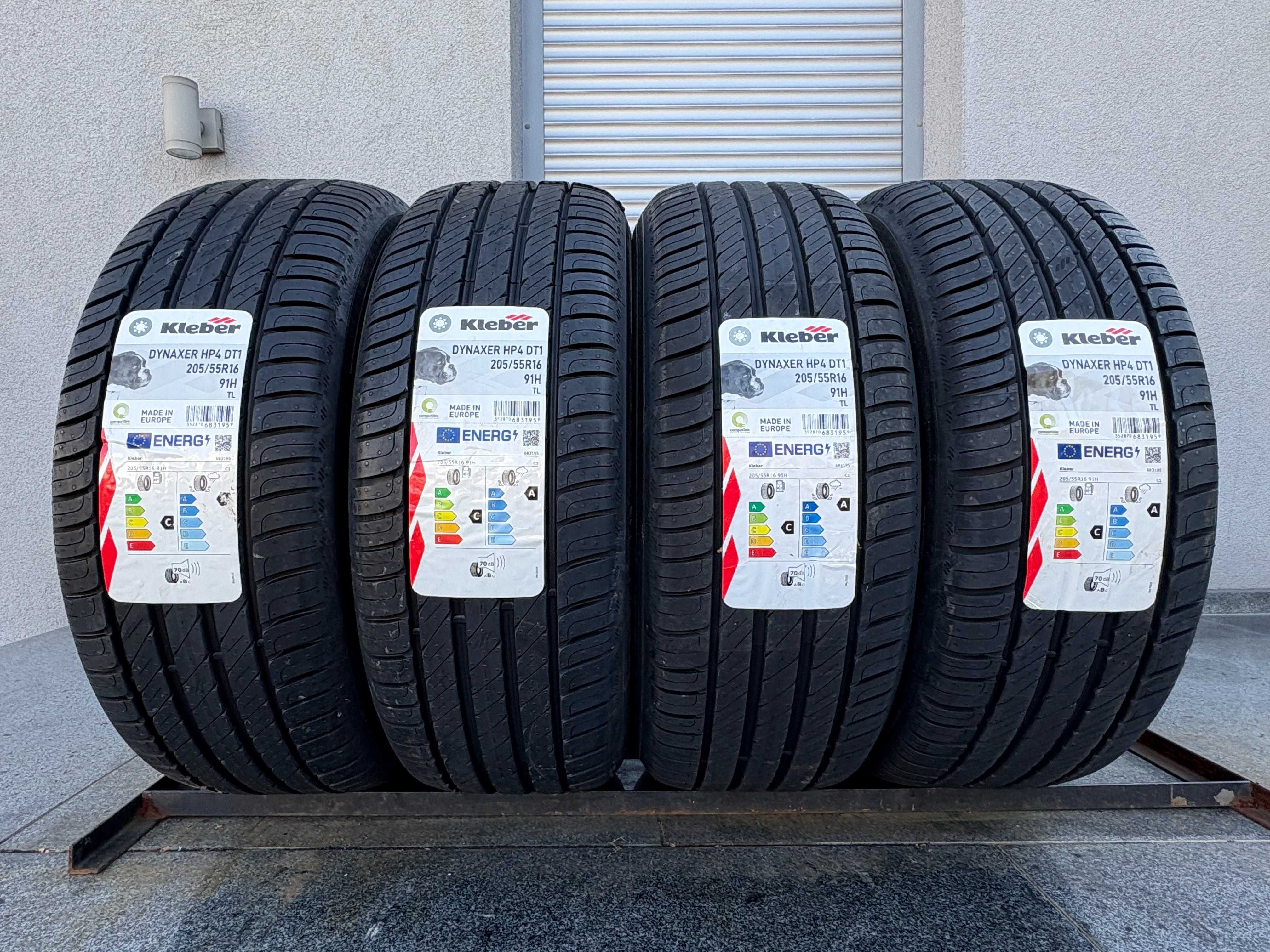 4szt. LATO 205/55R16 Kleber Dynaxer HP4 91H C,A,70db 2024r