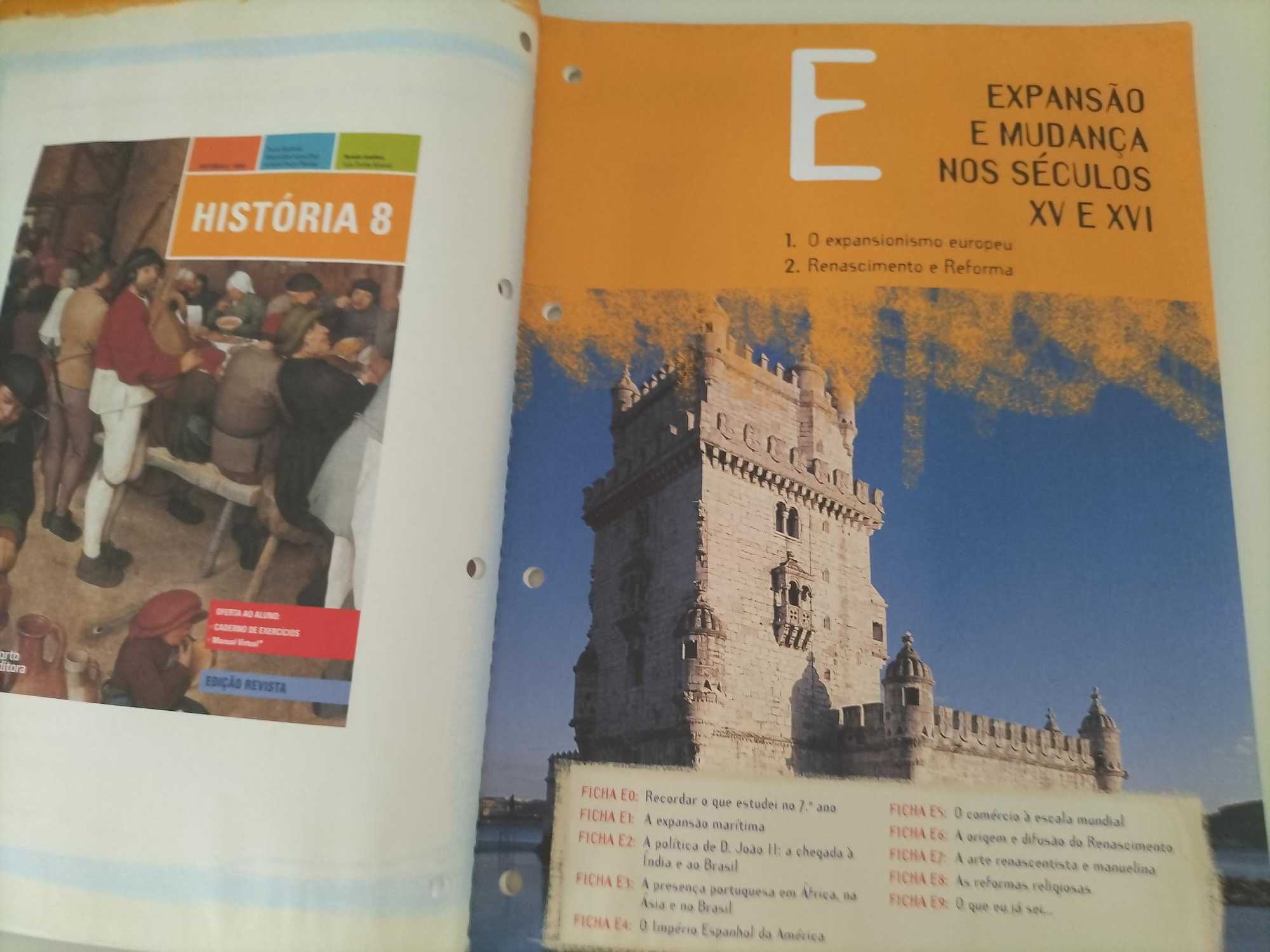 História 8ºano- caderno de exercícios