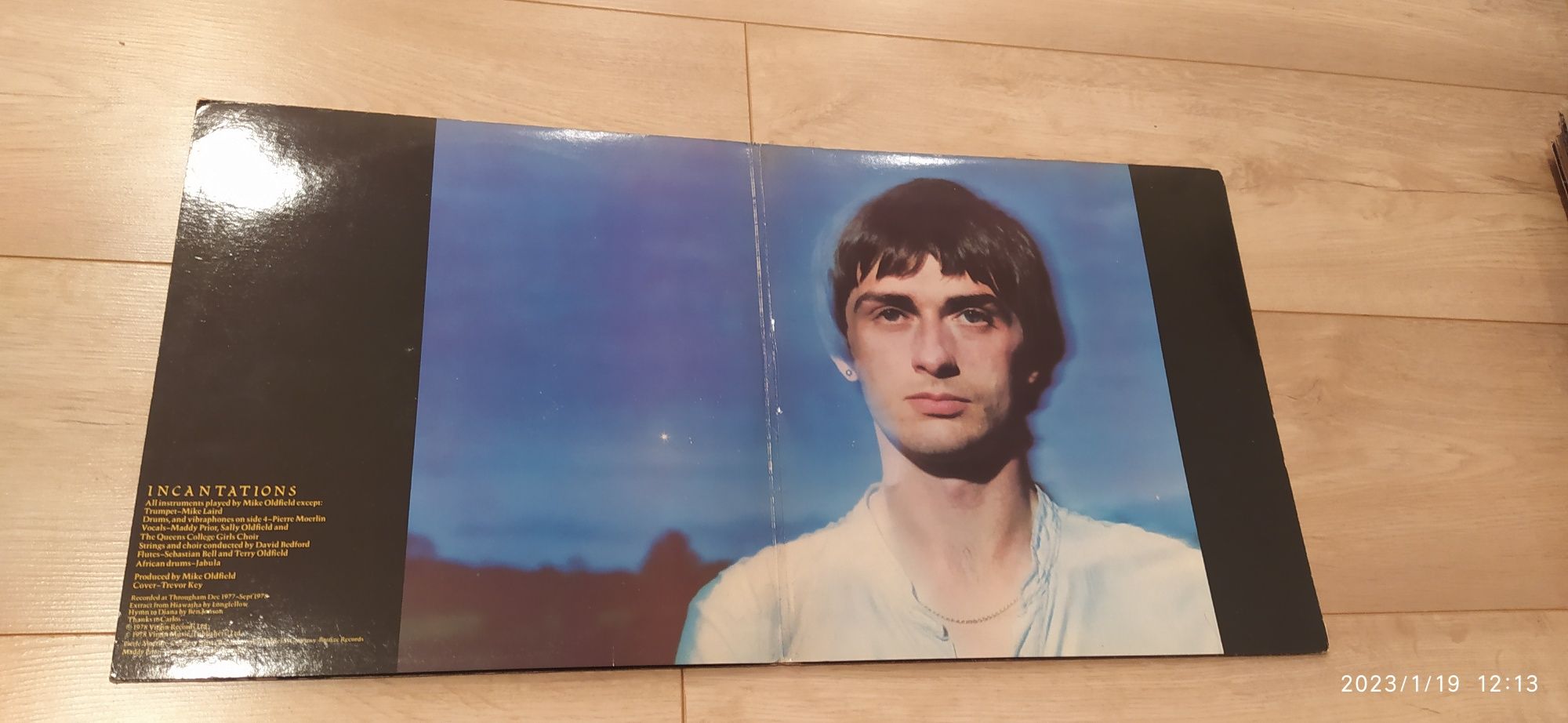 Mike Oldfield Incantations 2 X LP Gatefold Album Virgin VDT101 UK 1978