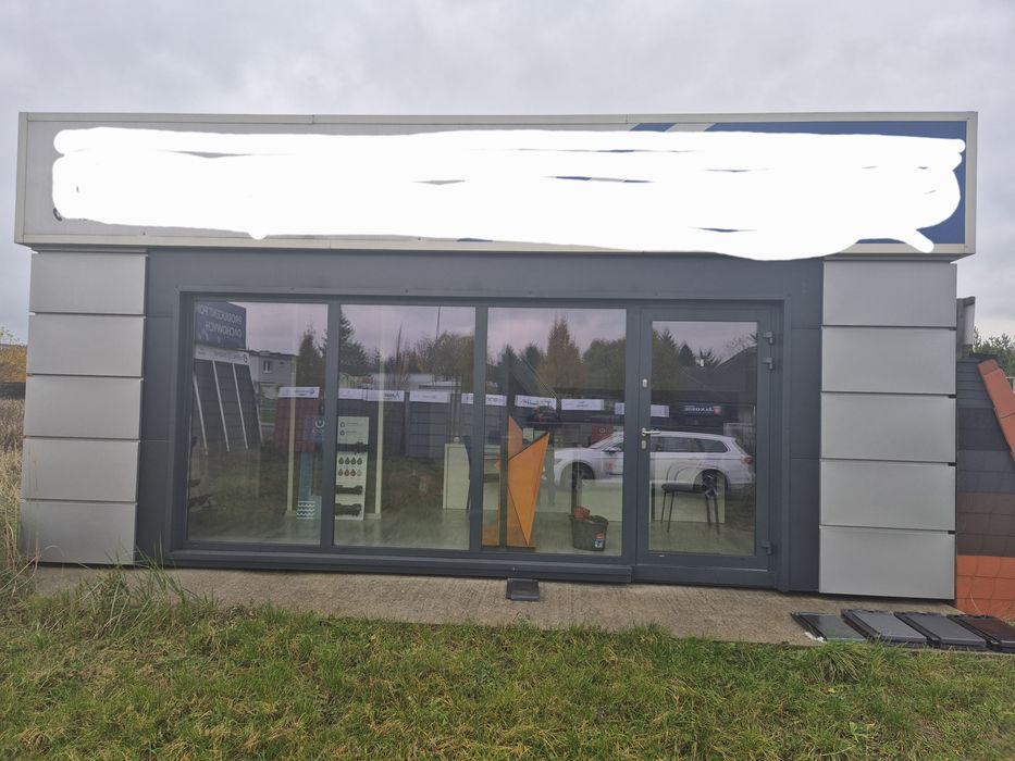 Pawilon kontener handlowy