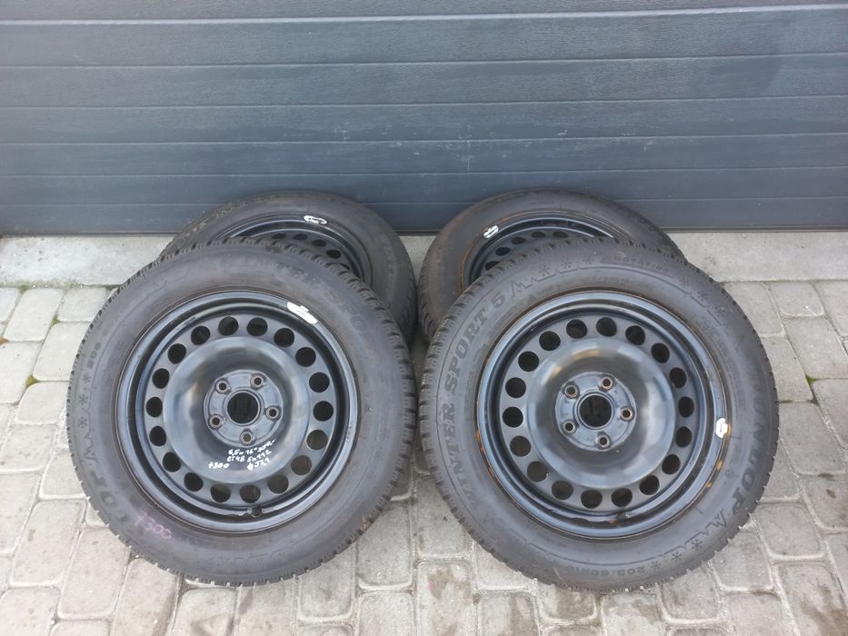 Koła zimowe 16" 5x112 do VW, Audi, Skoda