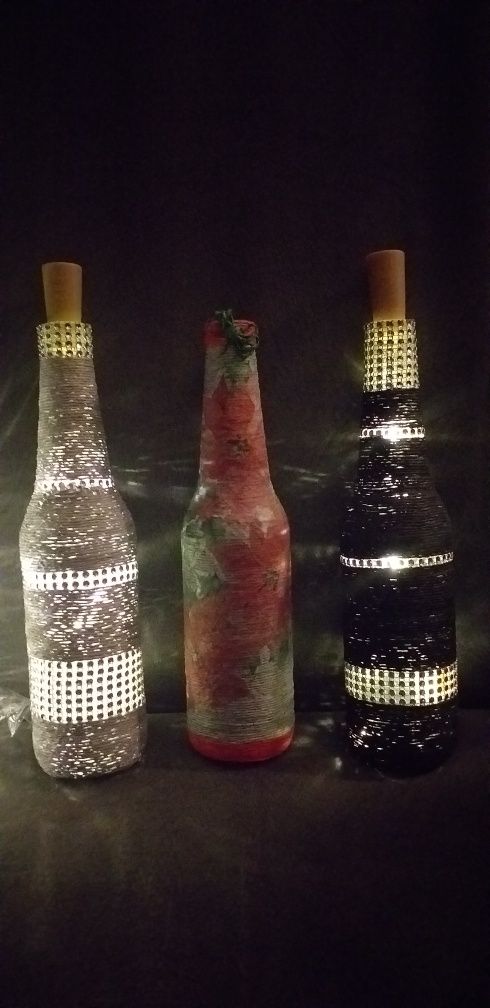 Butelki podświetlane