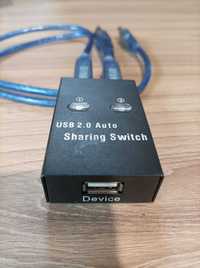 USB-коммутатор свич для принтера и сканера, юсб 2,0
