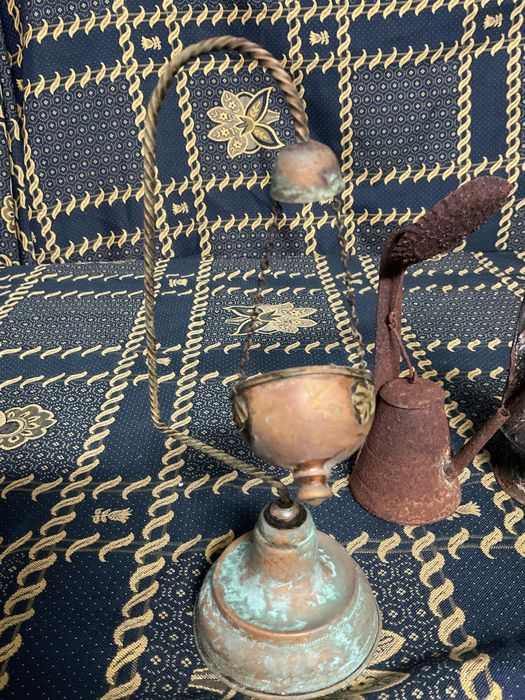 Conjunto de 3 Candeias antigas