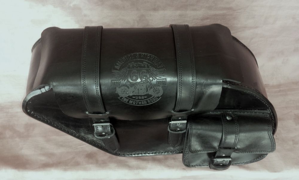 Alforge/Mala artesanal de qualidade superior em couro vintage