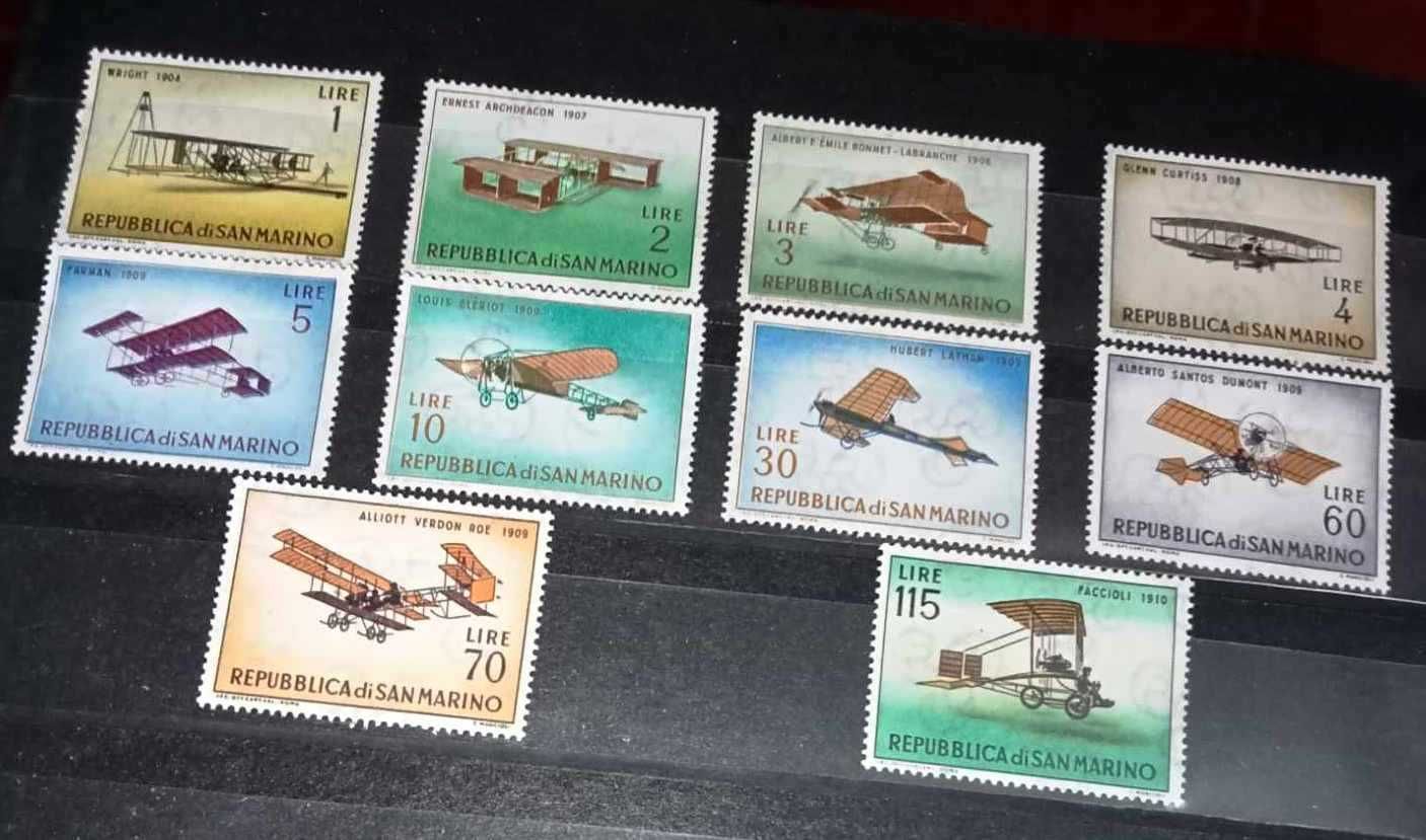 selos novos de San Marino