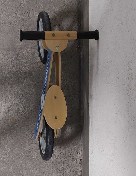 Bicicleta de Equilíbrio de Madeira