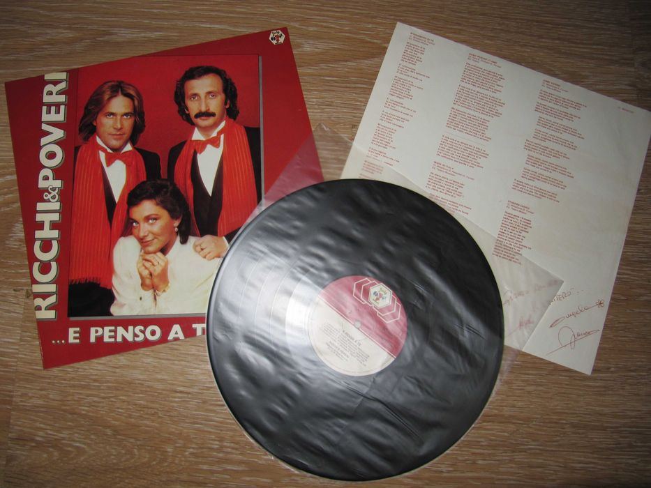 RICCHI E POVERI -E Penso A Te- 1981 *ОРИГИНАЛ - Пластинка / Платівка