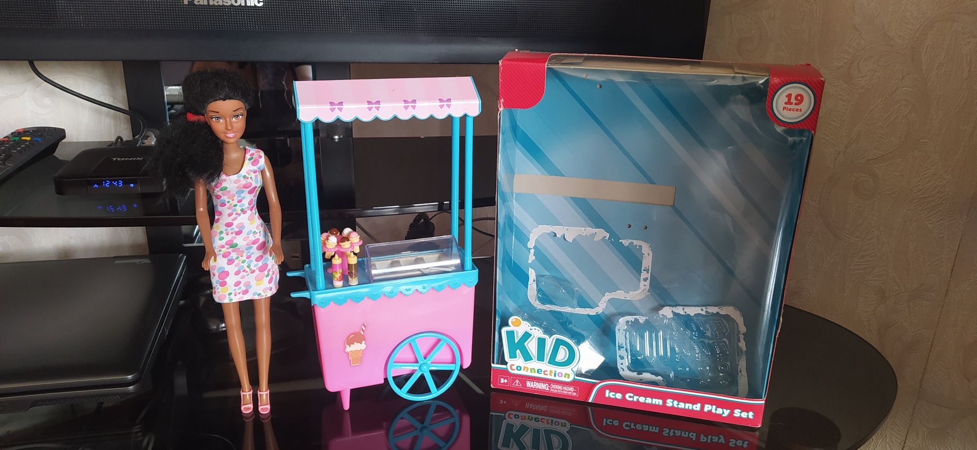 Кукла Барби набор продавец мороженого