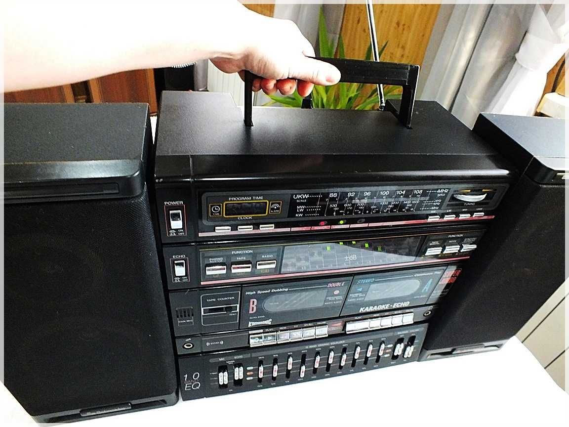 KAMOSONIC KA1000 Karaoke Radiomagnetofon Stereo