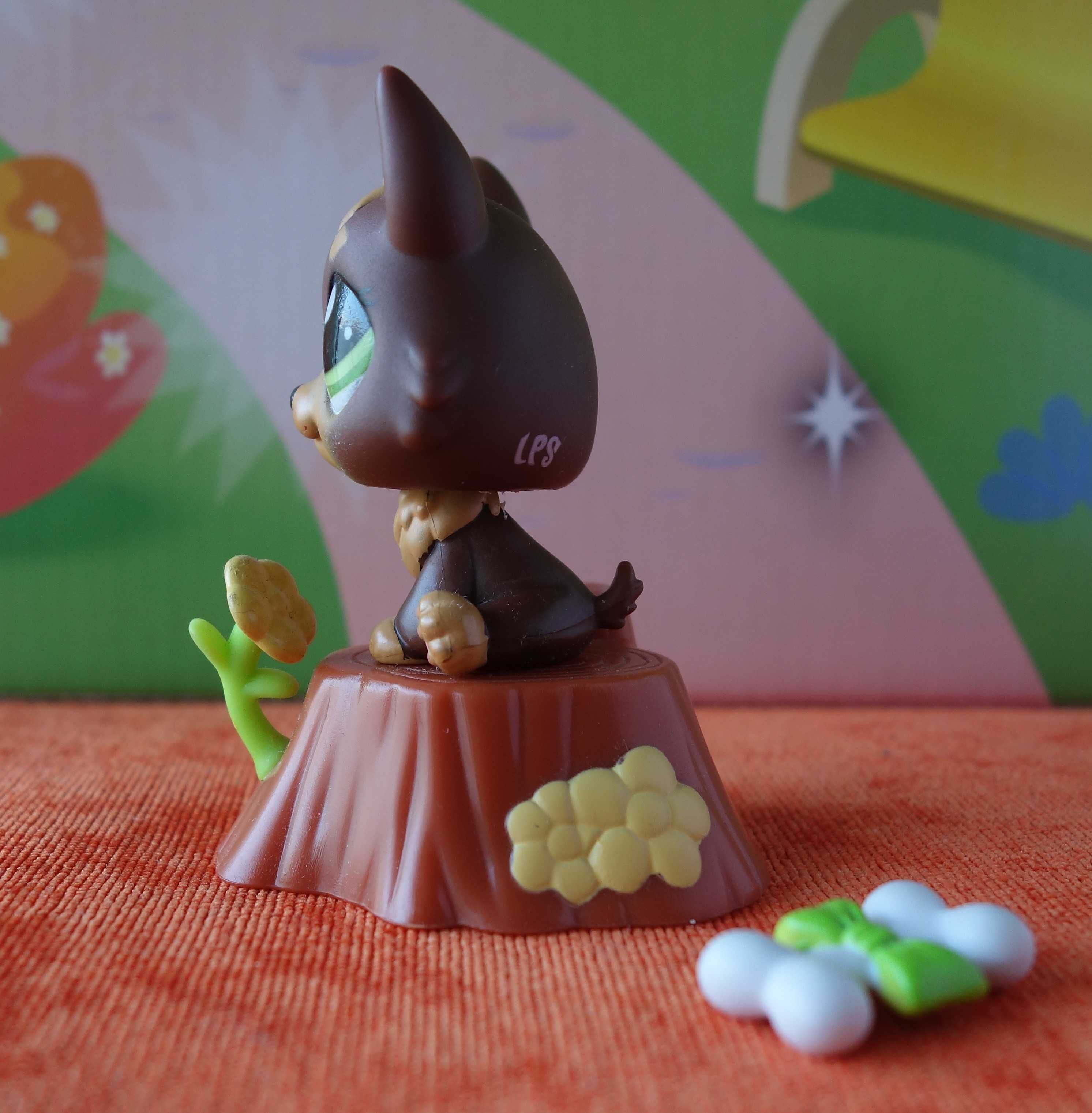 Littlest Pet Shop, LPS - figurka pies Owczarek #2137 HASBRO
