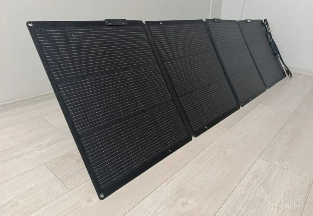 Солнечные складные панели EcoFlow 160–220 с чехлом