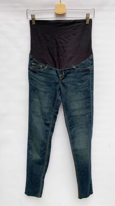 Spodnie Dzinsowe H&M Mama S 36 Super Skinny Rurki Jeansy