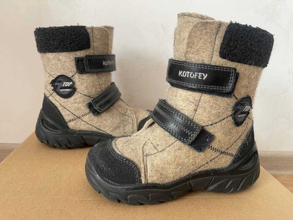 Дитячі зимові чобітки валенки KOTOFEY, 30 розмір