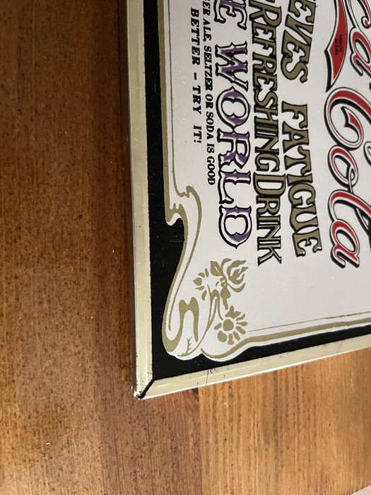 Sprzedam stare lustro CocaCola vintage