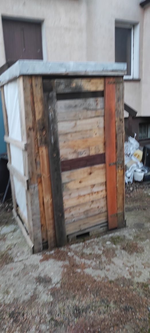Toaleta ogrodowa drewniana,WC budowlane,wychodek