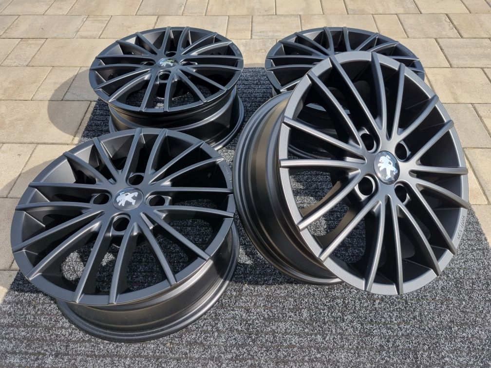 Peugeot 15 " Felgi Nowe 5x108 - 208 / 207 / 206 / 1007 / 307 Czarne