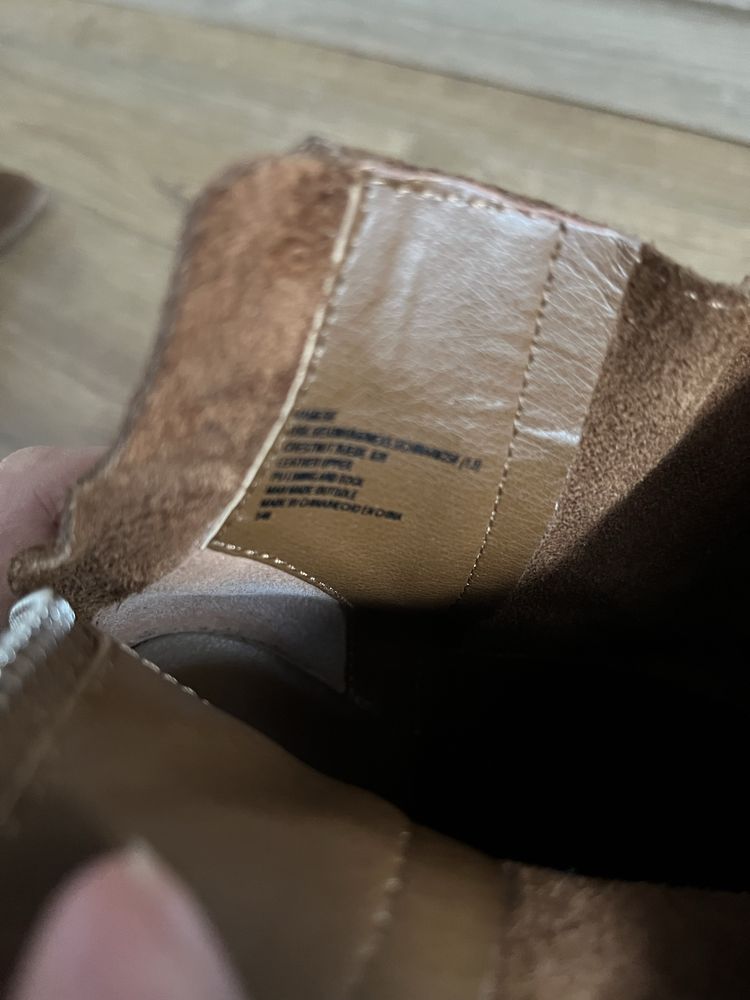 Steve Madden botki zamsz - roz 39