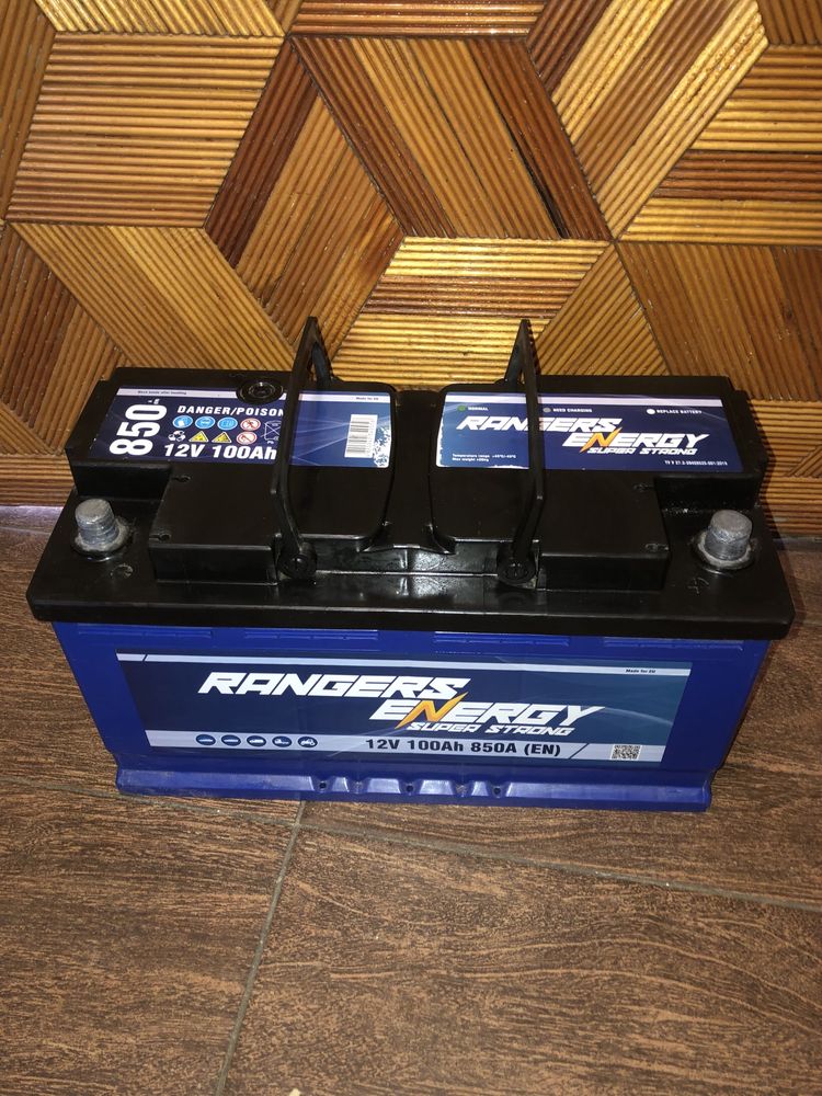 Акамулятор Rangers energy 12v 100Ah 850A