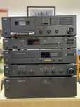 wieża NAD 2200 PE końcówka mocy, pre1155 cd 5420 tuner 4225 deck 6240