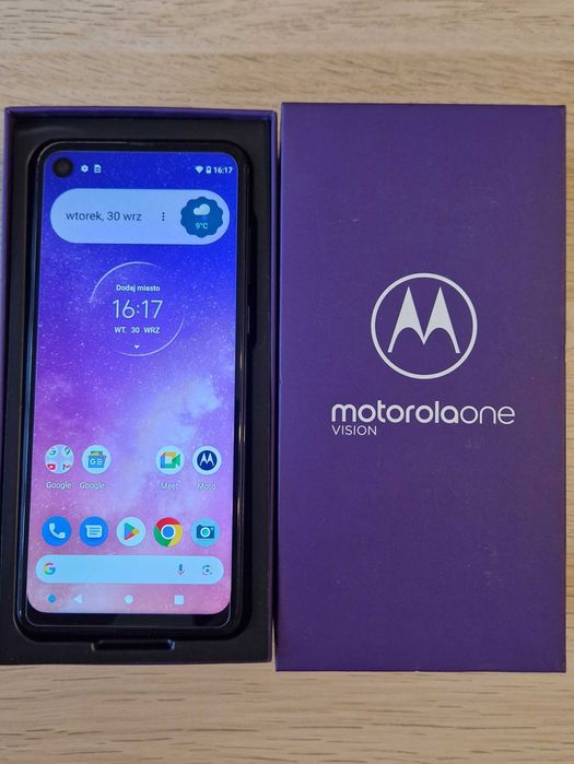 Motorola One Vision + akcesoria