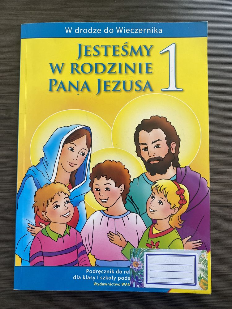 Podręcznik do religii Jesteśmy w rodzinie Pana Jezusa, klasa 1