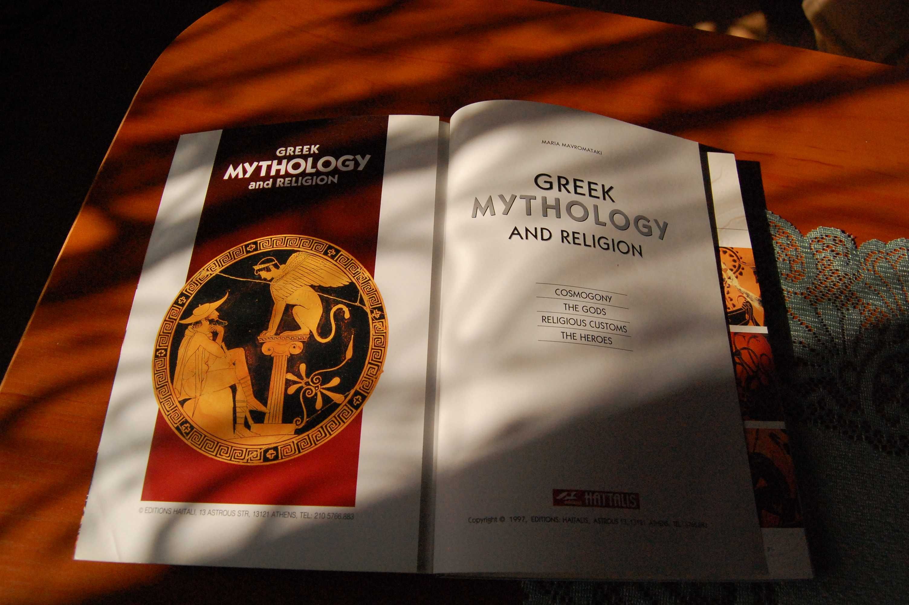 Greek mythology and religion. Sekrety Krety.English.2 książki