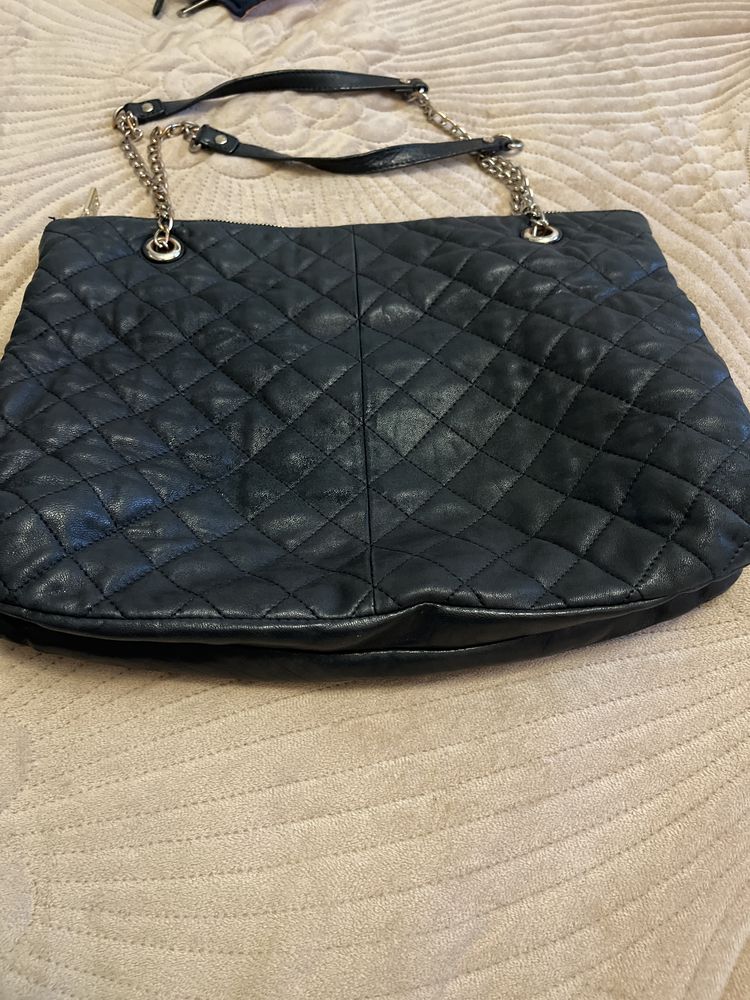 Брендова шкіряна сумка DKNY. Оригінал
