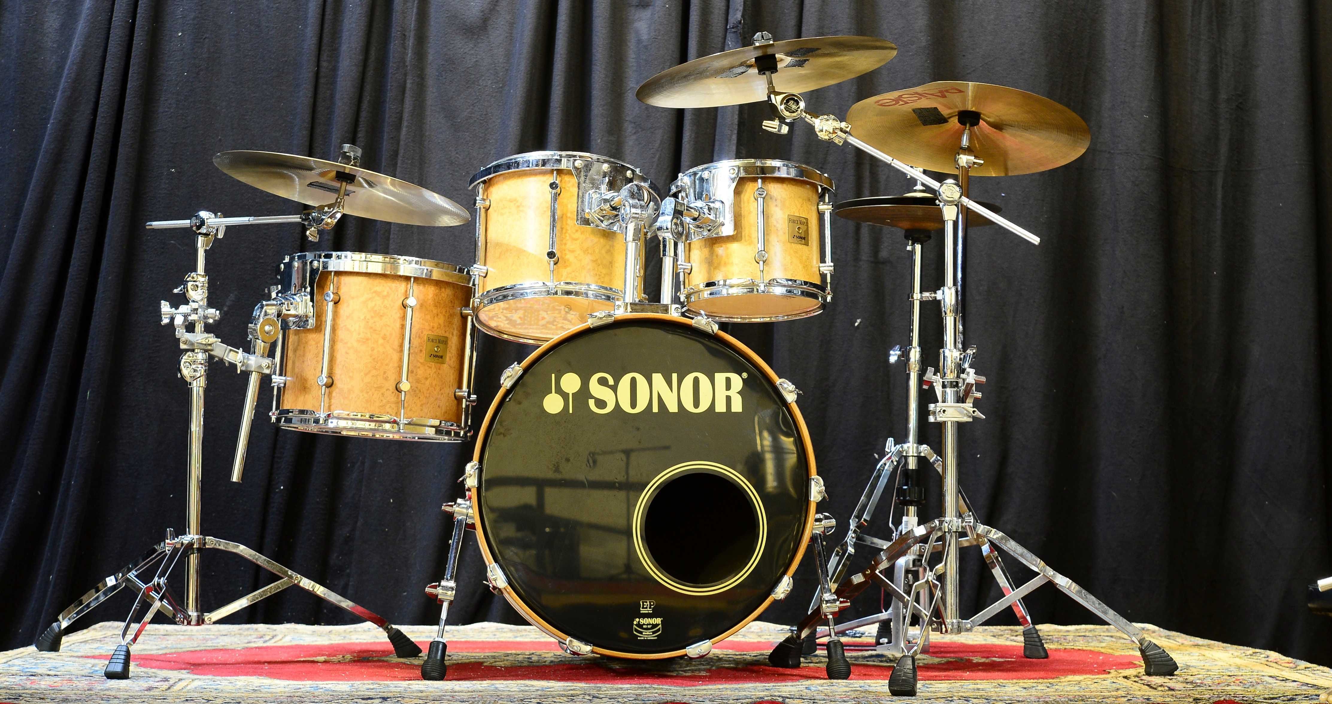 Perkusja Sonor Force Maple Made in Germany. Następca Sonor Hilite