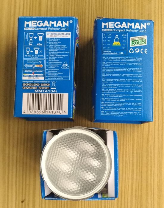 Conjunto 3 Lampadas Foco