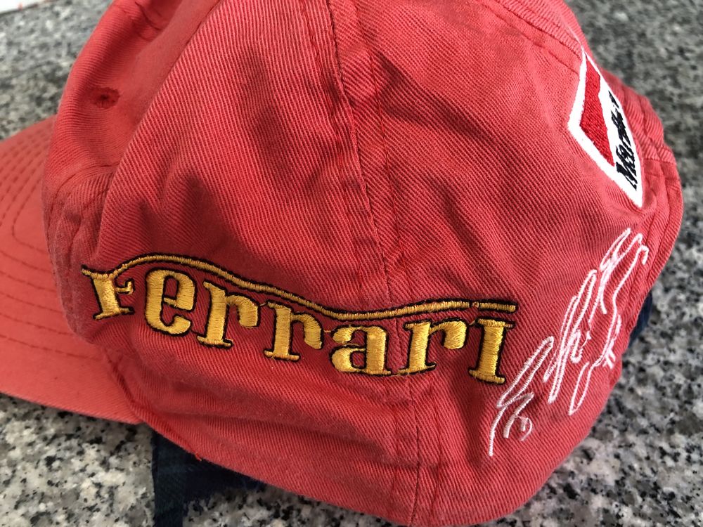 Ferrari chapeu Schumacher 1996 Marlboro