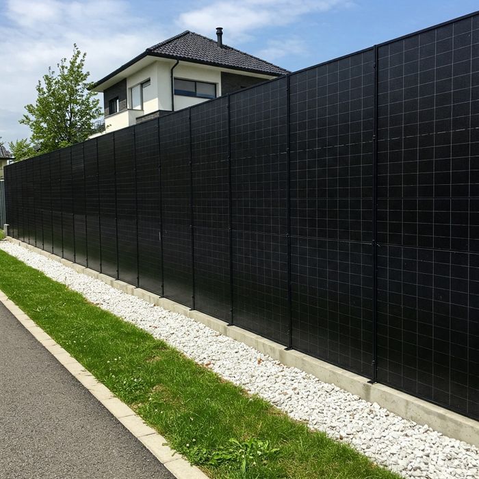Ogrodzenie Fotowoltaiczne Promocja Płot PV Magazyn Energii INWERTER
