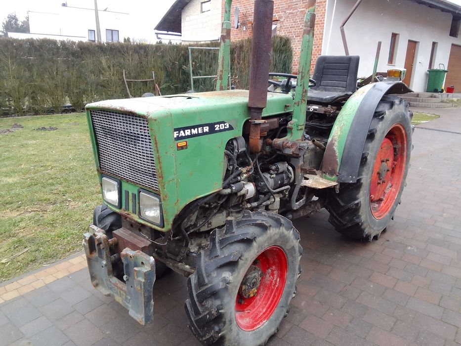 Fendt farmer 203V II sadowniczo-ogrodniczy