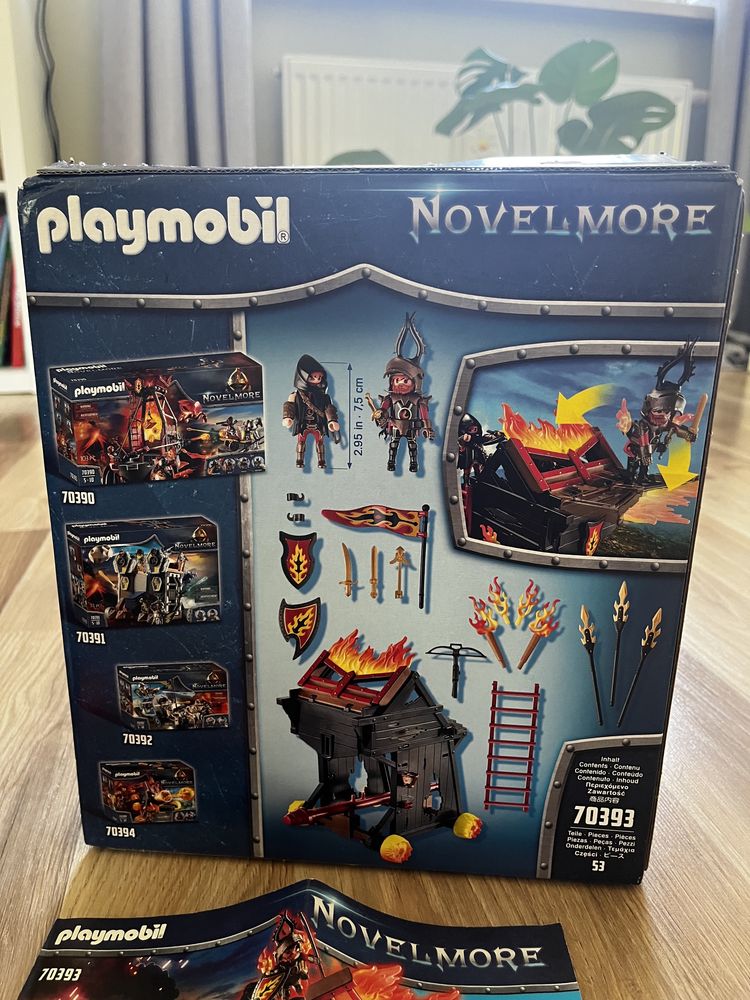 Playmobil 2 zestawy plus smok w gratisia